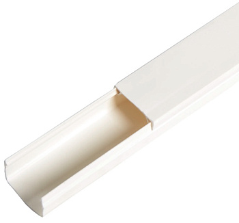 Кабель-канал 16x16 мм 2 м цвет белый